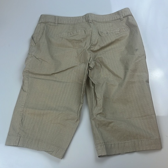 David Jones Classic Collection Striped Capris S124-23 - Picture 4 of 4